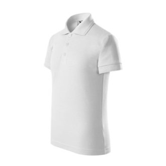 Pique Polo-fehér