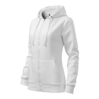 Trendy Zipper-fehér
