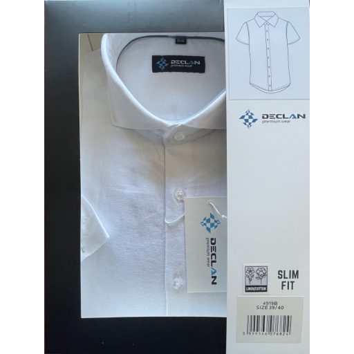 4919B Könnyű Slim Fit Ing