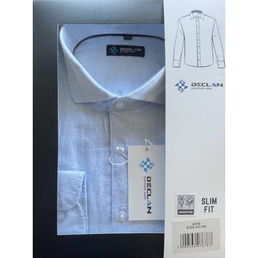 4919 könnyű Slim Fit ing