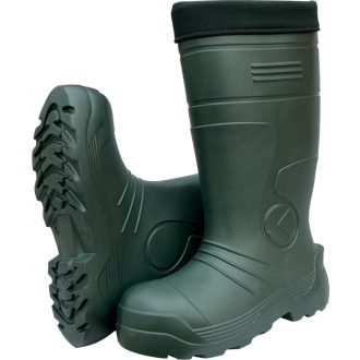 5630 zöld soft PU  mezőgazdasági csizma