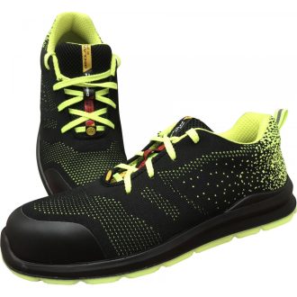 5950 Fly-Knit S1P citrom-fekete