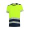 T-Shirt High Vis Bicolor-fluoreszkáló sárga