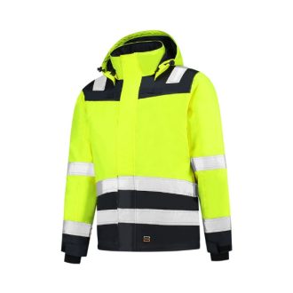 Midi Parka High Vis Bicolor-fluoreszkáló sárga