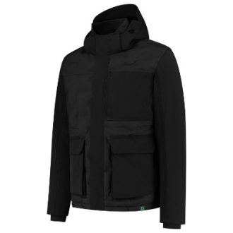 Puffer Jacket Rewear-fekete